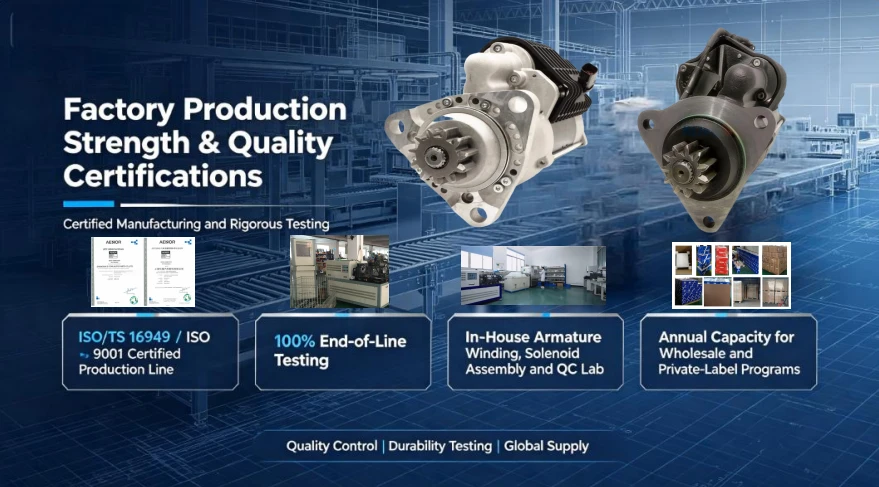 Factory Production Strength & Quality Certifications Factory Production Strength & Quality Certifications